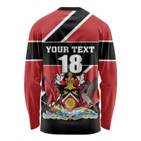 Custom Trinidad and Tobago Long Sleeve Shirt Together We Aspire Together We Achieve - Wonder Print Shop