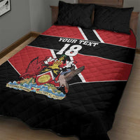 Custom Trinidad and Tobago Quilt Bed Set Together We Aspire Together We Achieve - Wonder Print Shop