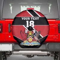 Custom Trinidad and Tobago Spare Tire Cover Together We Aspire Together We Achieve - Wonder Print Shop