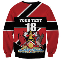 Custom Trinidad and Tobago Sweatshirt Together We Aspire Together We Achieve - Wonder Print Shop