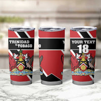 Custom Trinidad and Tobago Tumbler Cup Together We Aspire Together We Achieve - Wonder Print Shop