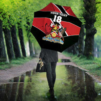 Custom Trinidad and Tobago Umbrella Together We Aspire Together We Achieve - Wonder Print Shop