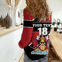 Custom Trinidad and Tobago Women Casual Shirt Together We Aspire Together We Achieve - Wonder Print Shop