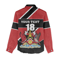 Custom Trinidad and Tobago Women Casual Shirt Together We Aspire Together We Achieve - Wonder Print Shop