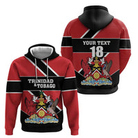 Custom Trinidad and Tobago Zip Hoodie Together We Aspire Together We Achieve - Wonder Print Shop