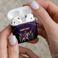 Custom Trinidad and Tobago Cricket AirPods Case Go Champion Knight Riders - Wonder Print Shop