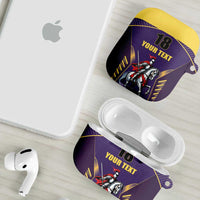 Custom Trinidad and Tobago Cricket AirPods Case Go Champion Knight Riders - Wonder Print Shop