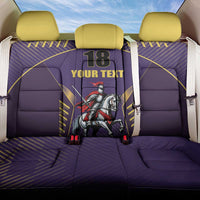 Custom Trinidad and Tobago Cricket Back Car Seat Cover Go Champion Knight Riders - Wonder Print Shop