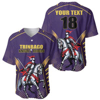Custom Trinidad and Tobago Cricket Baseball Jersey Go Champion Knight Riders - Wonder Print Shop