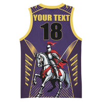 Custom Trinidad and Tobago Cricket Basketball Jersey Go Champion Knight Riders - Wonder Print Shop