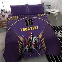 Custom Trinidad and Tobago Cricket Bedding Set Go Champion Knight Riders - Wonder Print Shop
