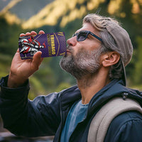 Custom Trinidad and Tobago Cricket 4 in 1 Can Cooler Tumbler Go Champion Knight Riders - Wonder Print Shop