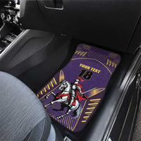 Custom Trinidad and Tobago Cricket Car Mats Go Champion Knight Riders - Wonder Print Shop