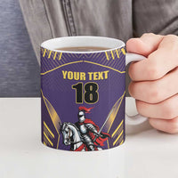 Custom Trinidad and Tobago Cricket Ceramic Mug Go Champion Knight Riders - Wonder Print Shop