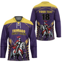 Custom Trinidad and Tobago Cricket Hockey Jersey Go Champion Knight Riders - Wonder Print Shop