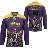 Custom Trinidad and Tobago Cricket Hockey Jersey Go Champion Knight Riders - Wonder Print Shop