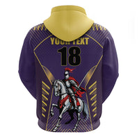 Custom Trinidad and Tobago Cricket Hoodie Go Champion Knight Riders - Wonder Print Shop