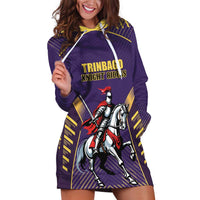Custom Trinidad and Tobago Cricket Hoodie Dress Go Champion Knight Riders - Wonder Print Shop