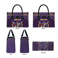Custom Trinidad and Tobago Cricket Leather Bag Go Champion Knight Riders - Wonder Print Shop
