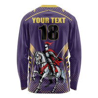 Custom Trinidad and Tobago Cricket Long Sleeve Shirt Go Champion Knight Riders - Wonder Print Shop