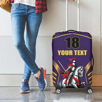 Custom Trinidad and Tobago Cricket Luggage Cover Go Champion Knight Riders - Wonder Print Shop