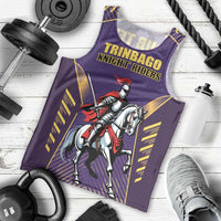Custom Trinidad and Tobago Cricket Men Tank Top Go Champion Knight Riders - Wonder Print Shop