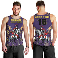 Custom Trinidad and Tobago Cricket Men Tank Top Go Champion Knight Riders - Wonder Print Shop