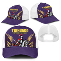 Trinidad and Tobago Cricket Mesh Trucker Cap Go Champion Knight Riders - Wonder Print Shop