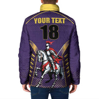 Custom Trinidad and Tobago Cricket Padded Jacket Go Champion Knight Riders - Wonder Print Shop