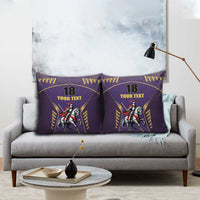 Custom Trinidad and Tobago Cricket Pillow Cover Go Champion Knight Riders - Wonder Print Shop