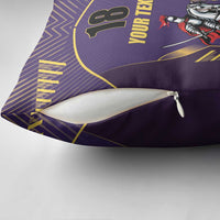 Custom Trinidad and Tobago Cricket Pillow Cover Go Champion Knight Riders - Wonder Print Shop