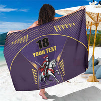 Custom Trinidad and Tobago Cricket Sarong Go Champion Knight Riders - Wonder Print Shop