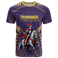 Custom Trinidad and Tobago Cricket T Shirt Go Champion Knight Riders - Wonder Print Shop