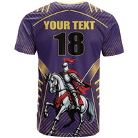 Custom Trinidad and Tobago Cricket T Shirt Go Champion Knight Riders - Wonder Print Shop