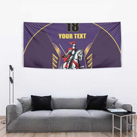 Custom Trinidad and Tobago Cricket Tapestry Go Champion Knight Riders - Wonder Print Shop