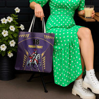 Custom Trinidad and Tobago Cricket Tote Bag Go Champion Knight Riders - Wonder Print Shop