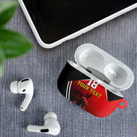 Custom Trinidad and Tobago Cricket Knight Riders AirPods Case Go Champion - Wonder Print Shop