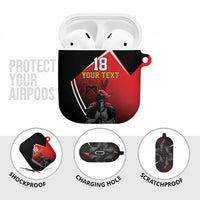 Custom Trinidad and Tobago Cricket Knight Riders AirPods Case Go Champion - Wonder Print Shop
