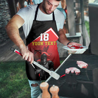 Custom Trinidad and Tobago Cricket Knight Riders Apron Go Champion - Wonder Print Shop