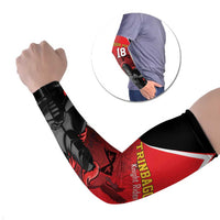 Custom Trinidad and Tobago Cricket Knight Riders Arm Sleeves Go Champion - Wonder Print Shop