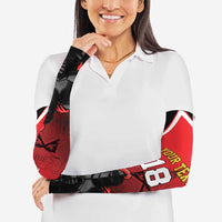 Custom Trinidad and Tobago Cricket Knight Riders Arm Sleeves Go Champion - Wonder Print Shop