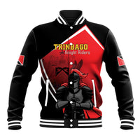 Custom Trinidad and Tobago Cricket Knight Riders Baseball Jacket Go Champion - Wonder Print Shop