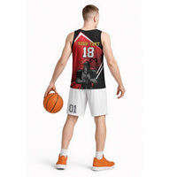 Custom Trinidad and Tobago Cricket Knight Riders Basketball Jersey Go Champion - Wonder Print Shop