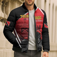 Custom Trinidad and Tobago Cricket Knight Riders Bomber Puffer Jacket Go Champion - Wonder Print Shop