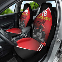 Custom Trinidad and Tobago Cricket Knight Riders Car Seat Cover Go Champion - Wonder Print Shop