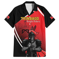 Custom Trinidad and Tobago Cricket Knight Riders Family Matching Short Sleeve Bodycon Dress and Hawaiian Shirt Go Champion - Wonder Print Shop