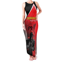 Custom Trinidad and Tobago Cricket Knight Riders Family Matching Tank Maxi Dress and Hawaiian Shirt Go Champion - Wonder Print Shop