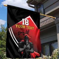 Custom Trinidad and Tobago Cricket Knight Riders Garden Flag Go Champion - Wonder Print Shop