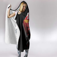 Custom Trinidad and Tobago Cricket Knight Riders Hooded Blanket Go Champion - Wonder Print Shop