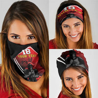 Custom Trinidad and Tobago Cricket Knight Riders Neck Gaiter Go Champion - Wonder Print Shop